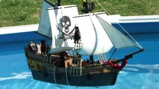 PLAYMOBIL PIRATA Barco Pirata de Ataque @murphymario13