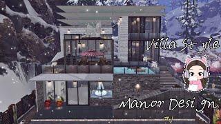 Lifeafter - Design Manor Modern Villa Style #J | Single Manor | Review & Tutorial