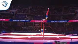 Vigen KHACHATRYAN (ARM) - 2018 Artistic Gymnastics Europeans, qualification high bar