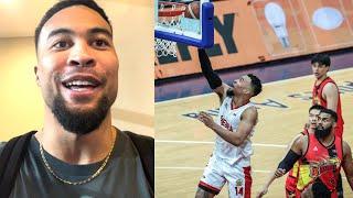 'You won't see anymore of that': Stephen Holt jokes on rare dunk | Ginebra vs San Miguel Game 1