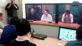 NetRiders Meet  Cisco Telepresence