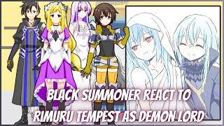 Black Summoner React To Rimuru Tempest || Gacha Reaction || Rimuru x Ciel