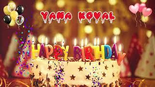 YANA KOVAL Happy Birthday Song – Happy Birthday to You