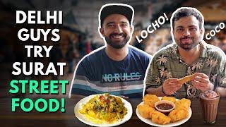 Delhi Guys Try SURAT STREET FOOD! | The Urban Guide