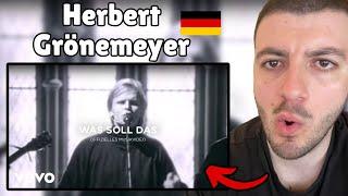 Brit Reacts to Herbert Grönemeyer - Was soll das (offizielles Musikvideo)