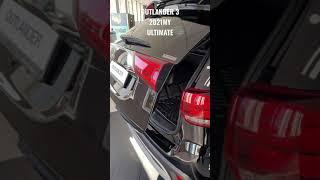 Штатный электропривод Mitsubishi Outlander 3 2021MY - работа - скорость  НО очень тихий!