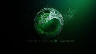 After effect tutorial | Logo particles using trapcode particular and opacity