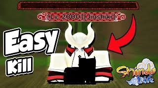 *GLITCH* Fastest Way To KILL JINSHIKI EVENT BOSS SOLO & GET DROPS FAST In Shindo Life!!