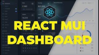 MUI Dashboard | MUI Toolpad Dashboard Layout | Responsive Admin Dashboard in React JS