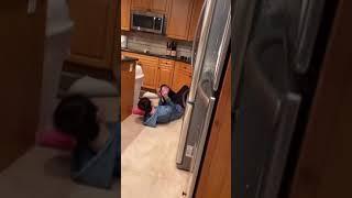 Scare prank on my boyfriend *WAIT FOR THE END* | Amani & Israel #Shorts