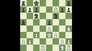 Chess blitz game on time – Queen's & Bishop's Gambit. Helg Enigma №01 chess video [30.04.2020]