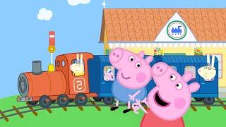 Peppa Pig en Español Episodios completos | Trenes, aviones y coches | Pepa la cerdita