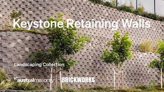 Keystone Retaining Walls from Austral Masonry