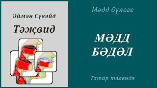 8. Мәдд бүлеге : МӘДД БӘДӘЛ| Әймән Сүвәйд (татарча субтитрлар)