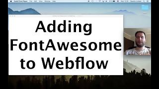 How to add FontAwesome to Webflow