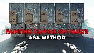 How to Place Painting Canvas on Vaults for War Room | Sentinels | ASA Official PvP