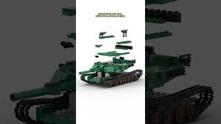 ULTIMATE LEGO MOC: M1 ABRAMS Takes Warfare to the Next Level!  | #legomech #legomoc