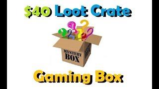 $40 Loot Crate Unboxing | Mystery Box