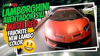 Matte Red Lamborghini SVJ $600,000?? | Lambros