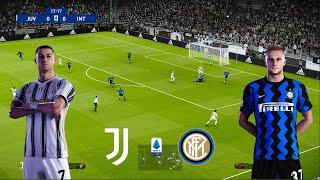 PES 2021 - Gameplay | Juventus vs Inter Milan | PC