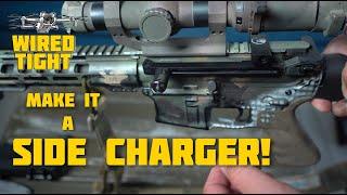 Devil Dog Concept's HARD CHARGER - Side Charging System for AR-15's