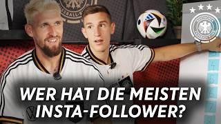 "Die größte Naschkatze im DFB-Team?"  | Andrich & Schlotterbeck beim DFB Spieler-Ranking