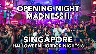 Halloween Horror Nights 8 SINGAPORE Opening Night 2018 Trip Report!