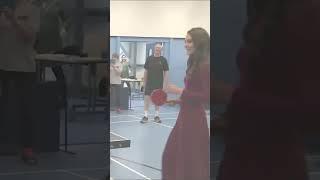 Prince William Gets Served by Princess Kate Playing Ping Pong! 