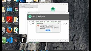 Error while waiting for device-- The Emulator killed-- Android studio Error fix Tutorial.