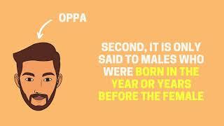 The Meaning of Oppa (as in Oppa Gangnam Style)