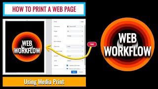 How to print a Web Page | CSS media print