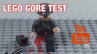 LEGO Gore Test ( Stop Motion)