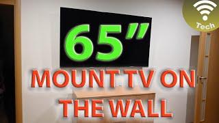 Mounting 65'' TV on the wall