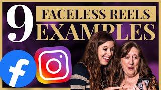 9 Faceless Reels Ideas For Facebook and Instagram