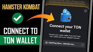 Hamster kombat connect your ton wallet | Hamster Kombat Wallet Connect