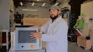 Smart Algae Harvester: Touchscreen Operation on the Model 25