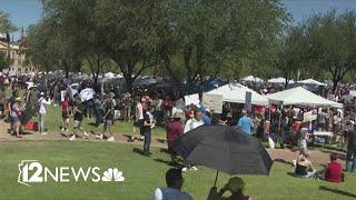 No Kings Day protests at Phoenix capital building, Prescott