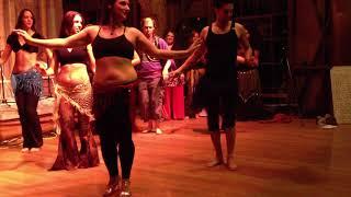 Student Performances -Turkish Belly Dance- at Middle Eastern Music and Dance Camp, Mendocino CA USA