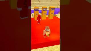 Minecraft'ta Dansöz Kız Geldi !! #shorts