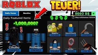 WIR KAUFEN DEN GANZEN SHOP LEER! *TEUER*  ROBLOX Arsenal