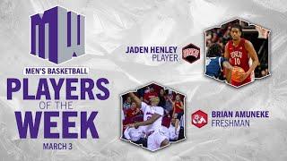 MW Men’s Basketball Players of the Week – 3/3/25