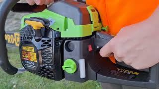 Gasoline Chainsaw Procraft GS-52P Year 2024 #chainsaw