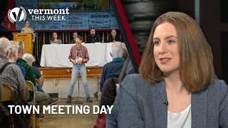 What happened on Town Meeting Day in Vermont?