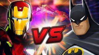 Batman VS Iron Man… for a DAD!? (Marvel vs DC Animation)