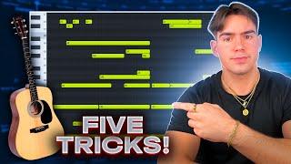 5 Tricks To INSTANTLY Improve Your Guitar Samples