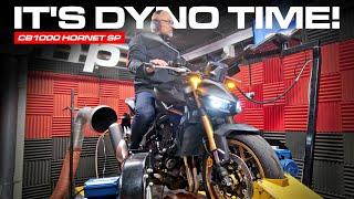 FIRST DYNO RUN for our Honda Hornet 1000 | BHP UK Custom ECU Remapping