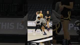 LA Sparks Basketball | Odysse halfcourt shot x shootaround