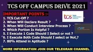 ⏩ TCS NQT Cut off 2021 || Result Date || Interview Process || 14/11/21 || Helpful For Selection 