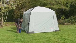 Coleman® Air Shelter M - Gazebo Pitching Video