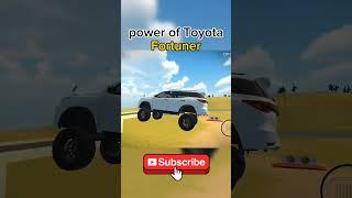 Power of Toyota Fortuner #outlaw #gaming #trending #automobile #shorts #viral video  #fortuner